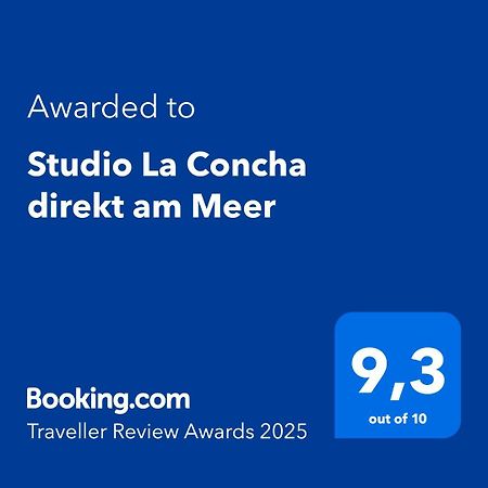 Studio La Concha Direkt Am Meer Torrox Exterior photo